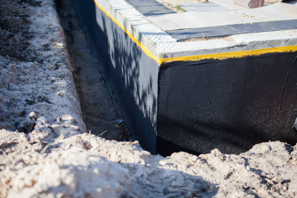 Residential Foundation Crack Repair installation at a Friendship, IN home by SJ Waterproofing Pros